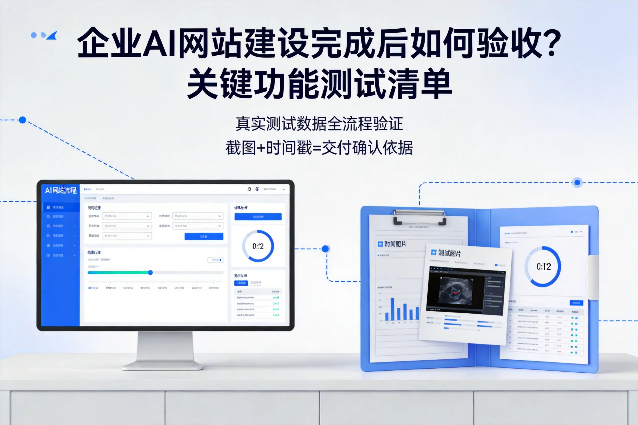 韶关企业AI网站建设完成后如何验收?关键功能测试清单