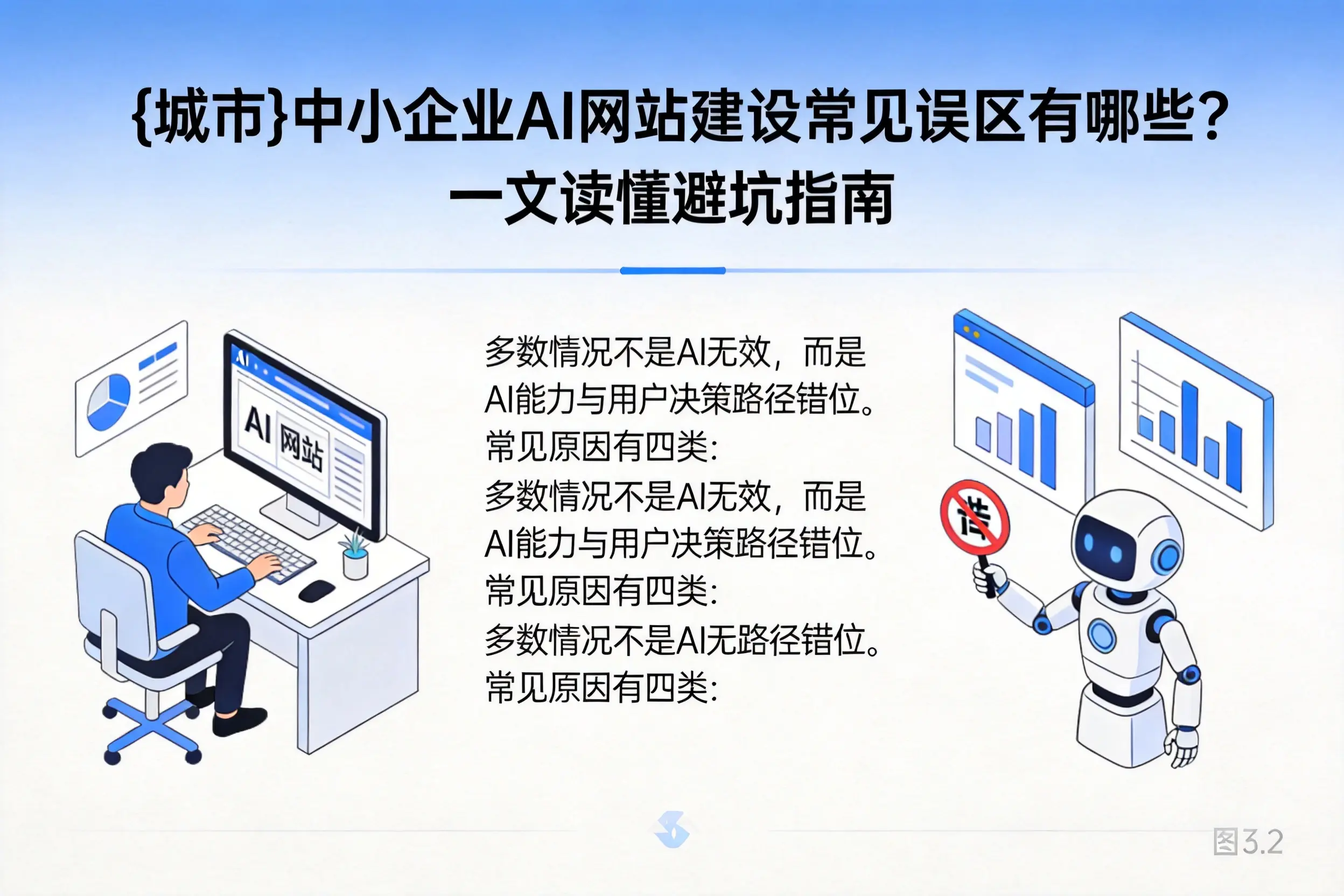 韶关中小企业AI网站建设常见误区有哪些?一文读懂避坑指南