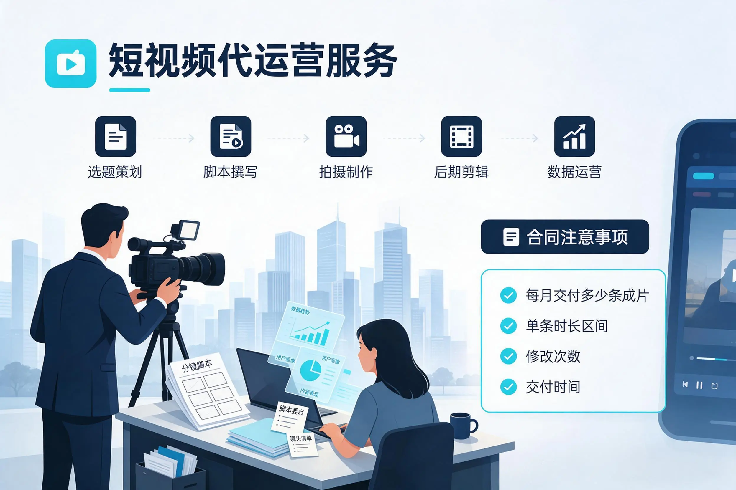 短视频代运营包含哪些服务?韶关企业常见问题科普