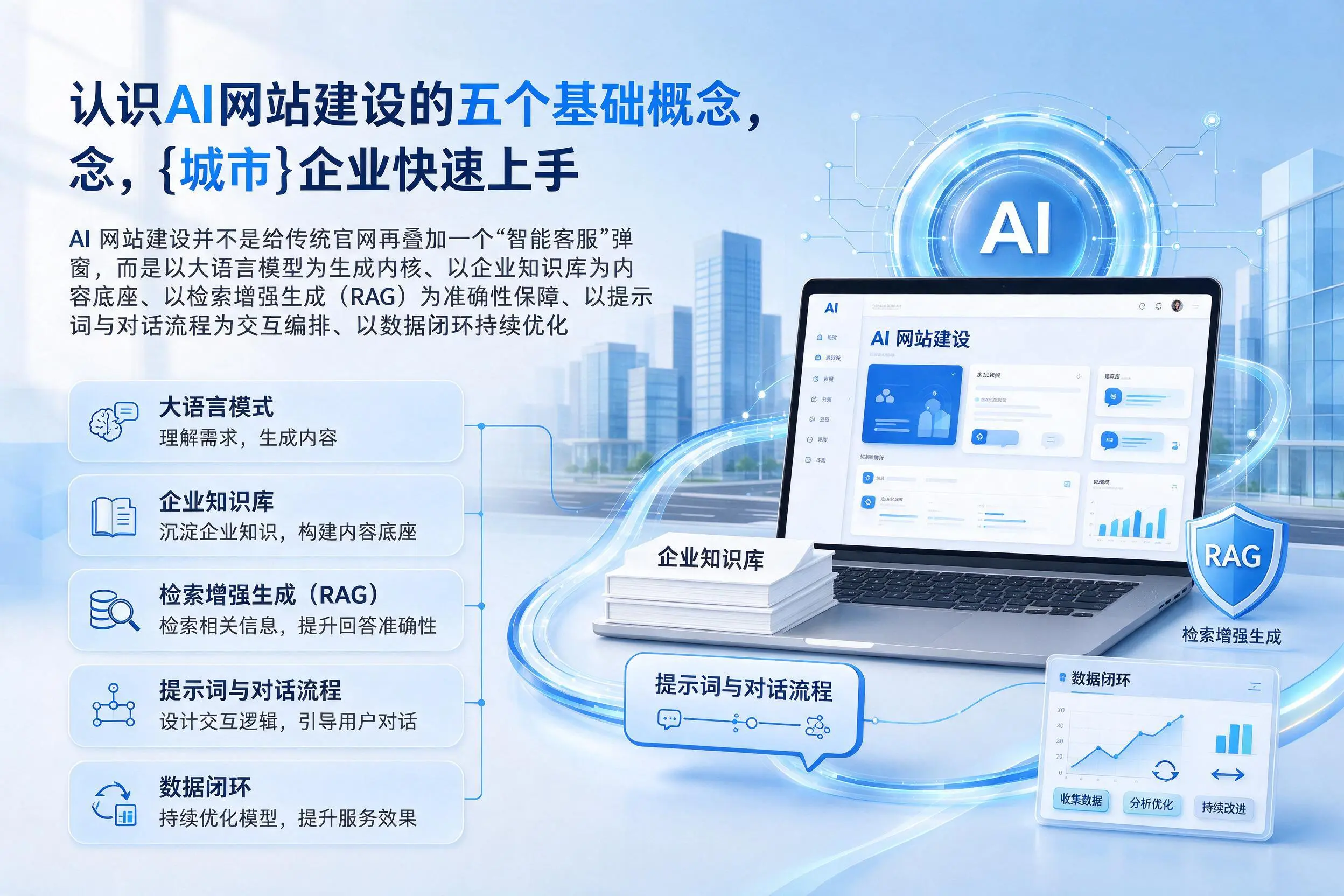 认识AI网站建设的五个基础概念,韶关企业快速上手