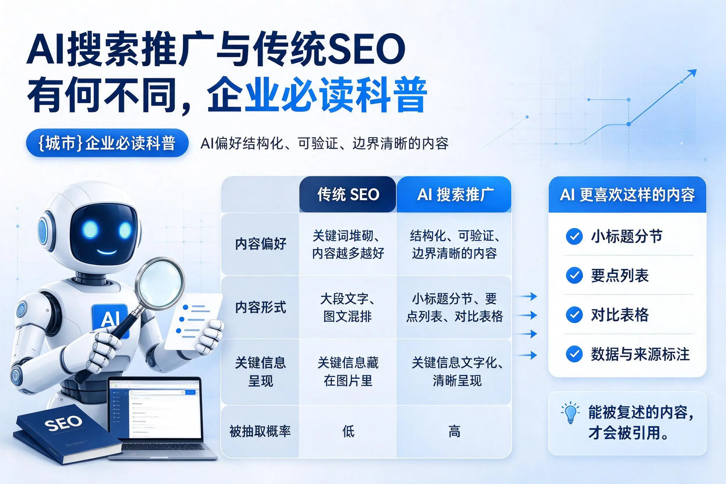 AI搜索推广与传统SEO有何不同,韶关企业必读科普
